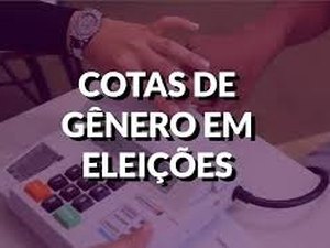 Cota de gênero; eu alertei