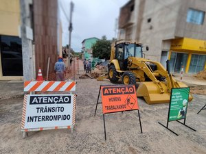 Maragogi: bueiro começa ser substítuido no conjunto Virgem dos Pobres