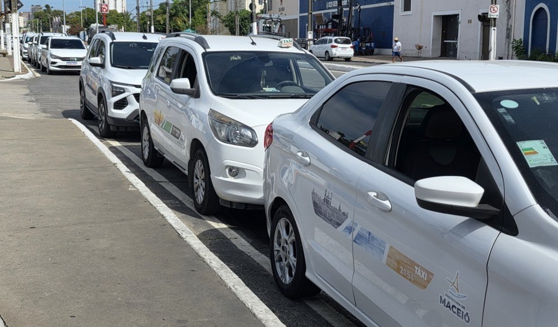 Maceió reabre credenciamento para novos taxistas; saiba como participar