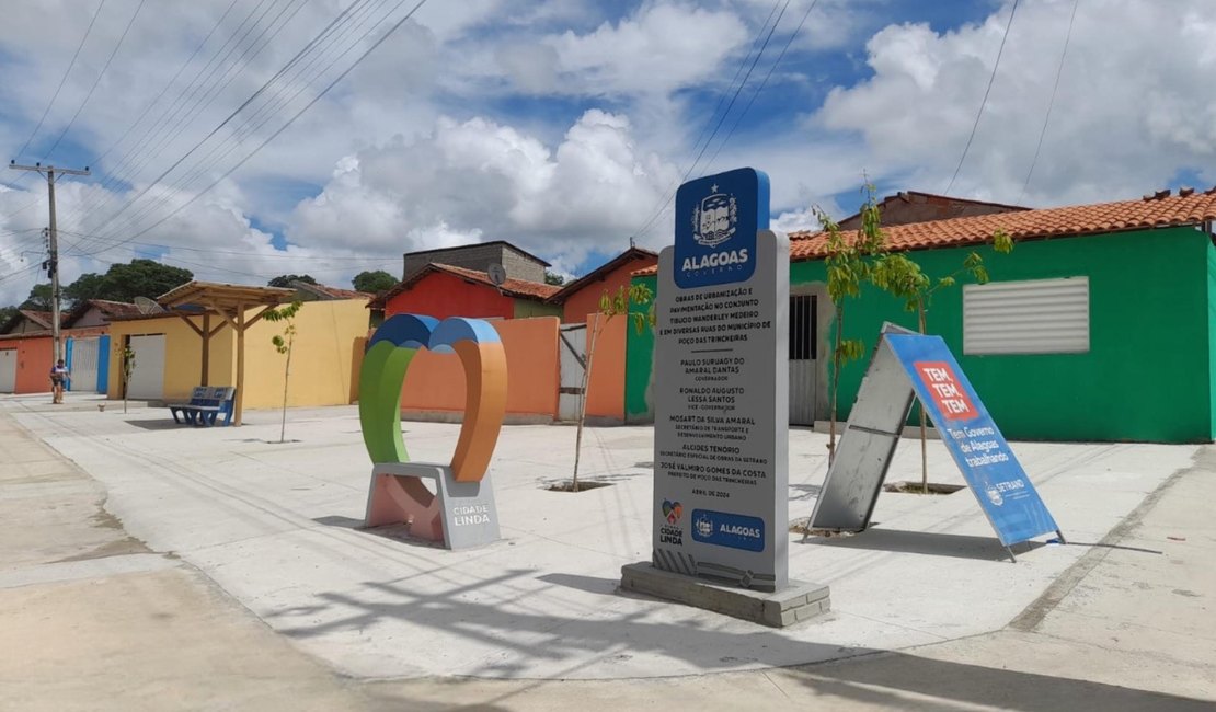 Governo de Alagoas inaugura obras em Poço das Trincheiras e Major Izidoro