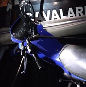 Polícia recupera motocicleta roubada algumas horas depois do crime, em Arapiraca