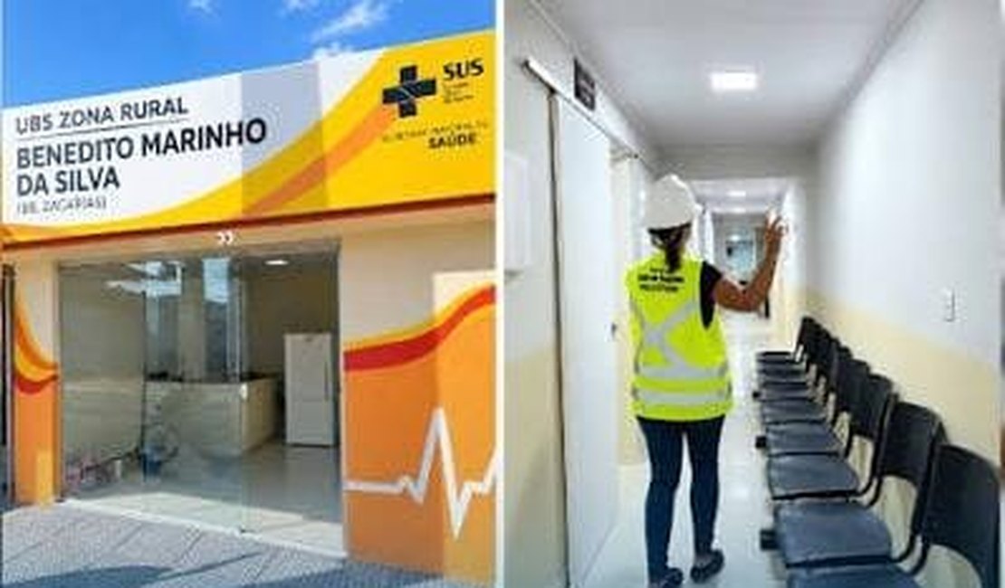Prefeitura de União dos Palmares inaugura UBS Biu Zacarias e amplia assistência à saúde na Zona Rural;