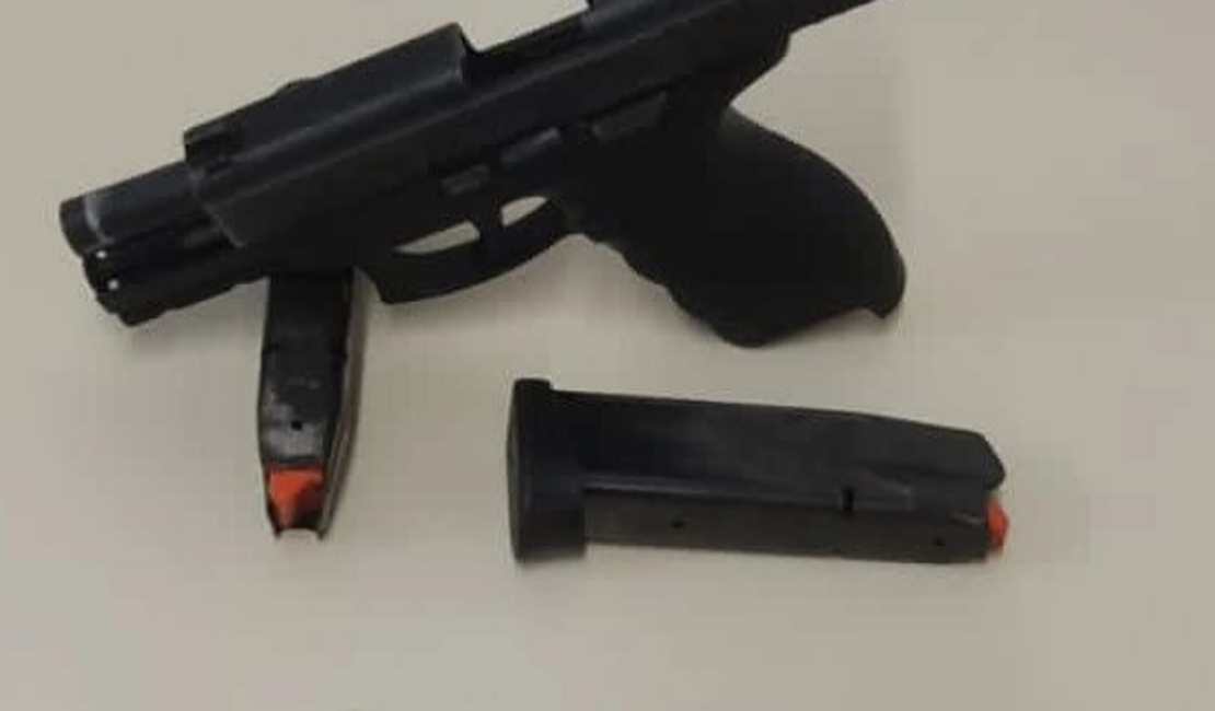 Homem é preso por porte ilegal de arma de fogo