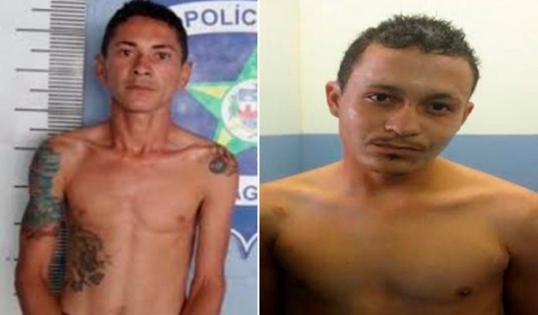 Polícia prende irmãos que cometiam assaltos na Região Metropolitana de Maceió