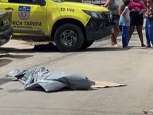 Ex-detento é morto a tiros no meio da rua próximo ao terminal do Rosane Collor
