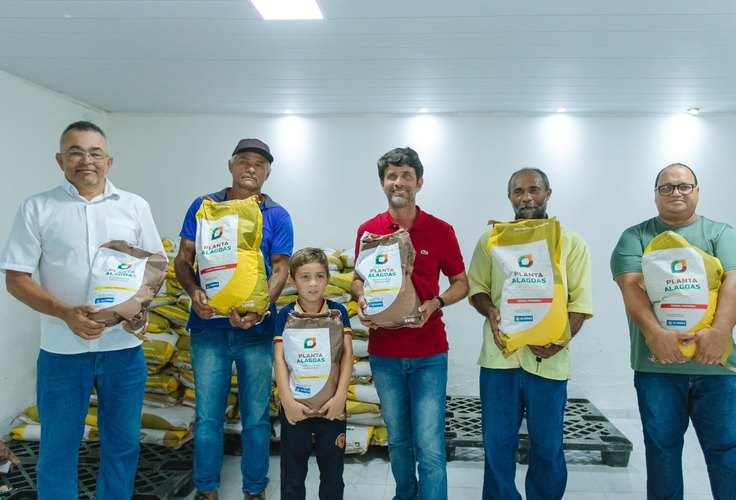 Governo de Alagoas e Prefeitura de União dos Palmares fortalecem agricultura familiar com distribuição de sementes e alevinos