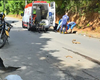 Motociclista fica gravemente ferido após colisão com carro em São Miguel dos Campos