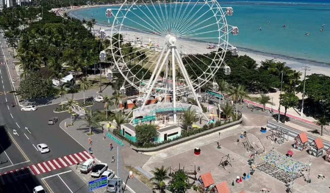 Roda Gigante vai fomentar o turismo e movimentar a economia de Maceió