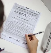 Inep registra 26,2% de faltosos em AL no primeiro dia de provas do Enem 2024