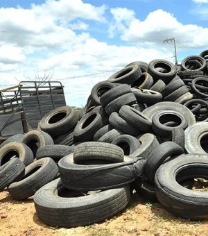 Estado lança campanha para recolhimento de pneus nos municípios