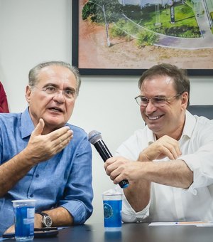 Luciano Barbosa declara apoio à reeleição de Renan Calheiros ao Senado
