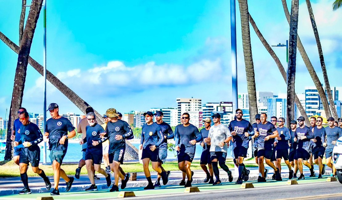 Secretário de Segurança participa de atividades do Programa QualiVida da Polícia Civil