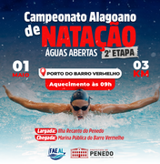 Penedo recebe atletas para provas de natação no Rio São Francisco e em piscina