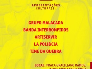 Ocupe a praça Maceió: evento gratuito contará com diversas apresentações artísticas