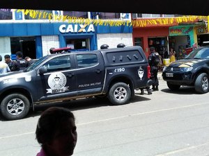 Polícia Federal chega em Porto Calvo para investigar explosões de agências