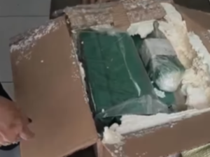 Homem é preso ao receber encomenda com mais de quatro quilos de maconha