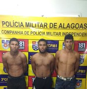 Suspeitos de cometer homicídio na Barra de Santo Antônio são presos pela polícia