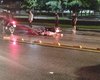 Motociclista tem fratura exposta no pé após sofrer acidente no bairro Serraria, em Maceió