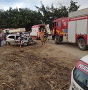 Colisão entre carro e caminhão deixa feridos em Matriz de Camaragibe