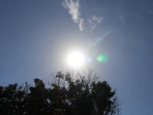 Previsão mostra predomínio de sol e tempo seco no final de semana