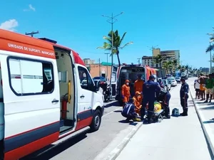 Homem de 62 anos morre de parada cardiorespiratória durante partida de futebol na praia do Sobral