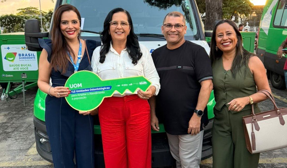 Prefeita recebe Odonto Móvel para ampliar atendimentos em Lagoa da Canoa