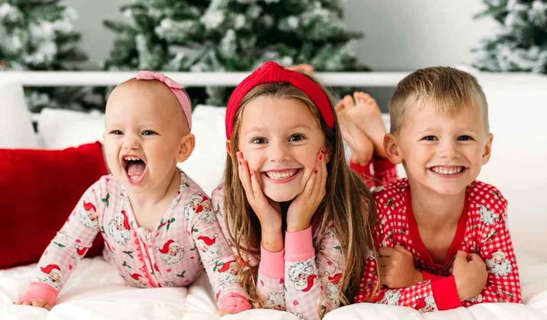 Fotos de Natal: mãe revela truque 'duvidoso' para as crianças sorrirem