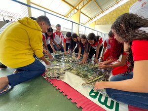 Estudantes da rede pública aprendem com gincana ambiental do IMA e Semarh Penedo