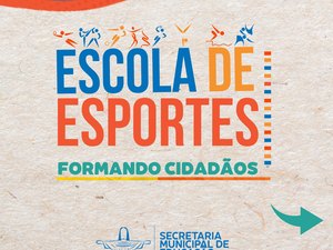 Projeto Escola de Esportes promove inclusão e qualidade de vida aos estudantes de Palmeira dos Índios