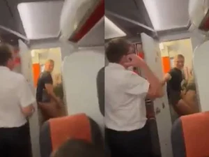 Casal viraliza em flagra de sexo no avião; entenda o fetiche
