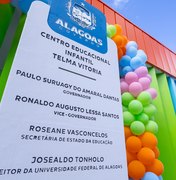 Governo de Alagoas entrega 78ª Creche Cria em Feliz Deserto