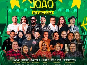 Shows musicais do São João de Japaratinga começam nesta terça-feira (23)