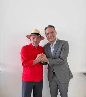 Renan reafirma apoio à Lula e diz que juntos podem fazer muito mais por AL