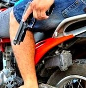 Polícia registra assalto a motocicleta em  plena luz do dia, em Arapiraca