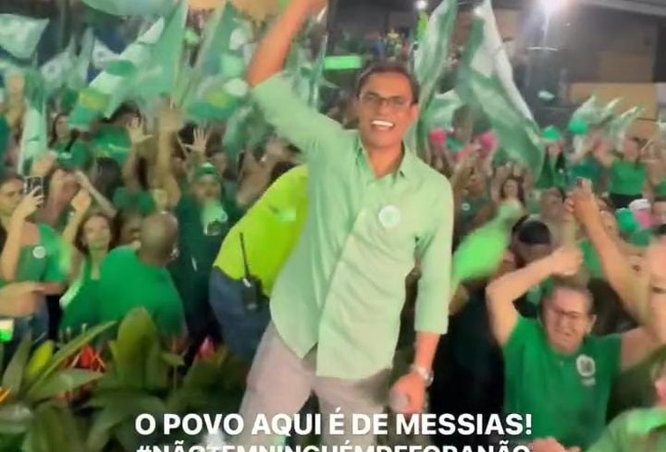 Histórico: Messias 'se veste' de verde; Marcos Silva é ovacionado por cerca de três mil pessoas