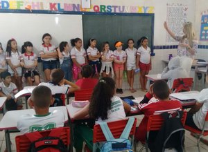 Escola da rede municipal de ensino de Arapiraca compartilha projetos