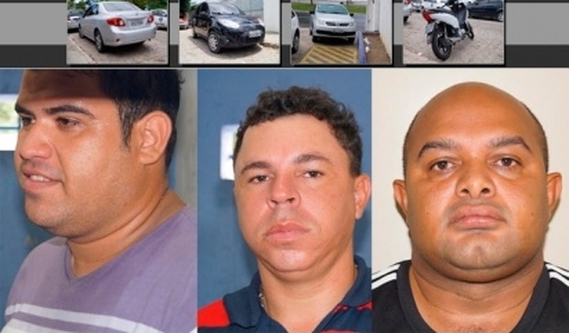 PC prende quadrilha paraibana que locava carros para vender em AL