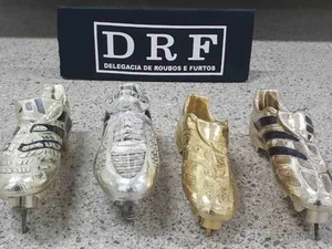 Chuteiras de Ouro de Jardel são encontradas após assalto