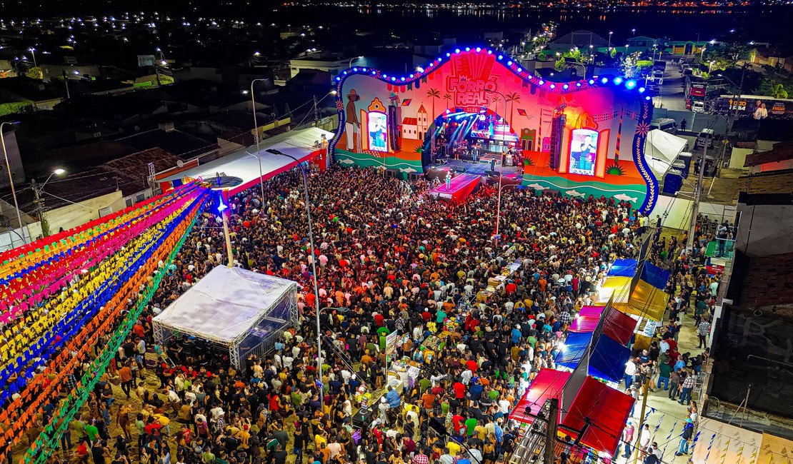 Forró Real 2025 encanta público e reforça tradição cultural em Porto Real do Colégio