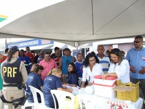 PRF realiza comando de saúde nas rodovias com destaque para o câncer infantojuvenil