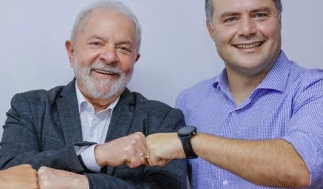 Lula declara apoio a Renan Filho na disputa pelo Governo de Alagoas