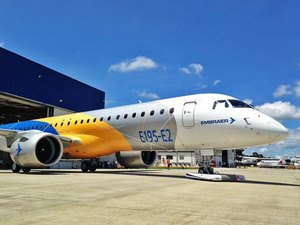 Embraer apresenta o maior avião desenvolvido no Brasil