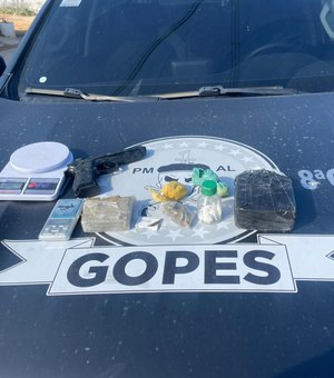 Preso suspeito de tráfico drogas e de integrar Comando Vermelho na Rota dos Milagres