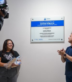 Arapiraca inaugura primeira escola de saúde pública do Estado