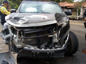 PM é baleado em suposta tentativa de assalto no Village Campestre