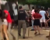 PM é flagrado agredindo mulher com pedaço de pau durante festa em Batalha