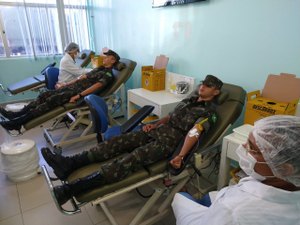 Exército inicia campanha de doação de sangue em Maceió