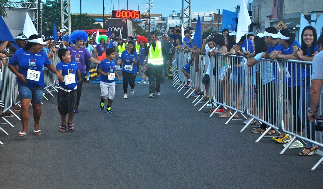 2ª edição da Corrida Azul acontece neste sábado em Arapiraca 