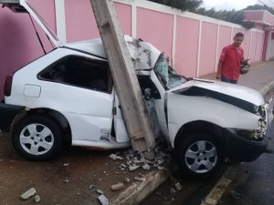 Funcionário de indústria sofre acidente automobilístico na Rodovia AL-110