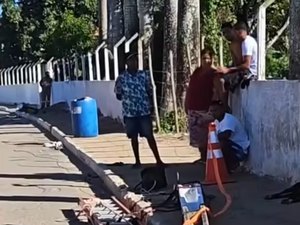 Homem morre após ser atingido por poste durante serviço de energia em São Miguel dos Campos